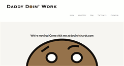 Desktop Screenshot of daddydoinwork.com